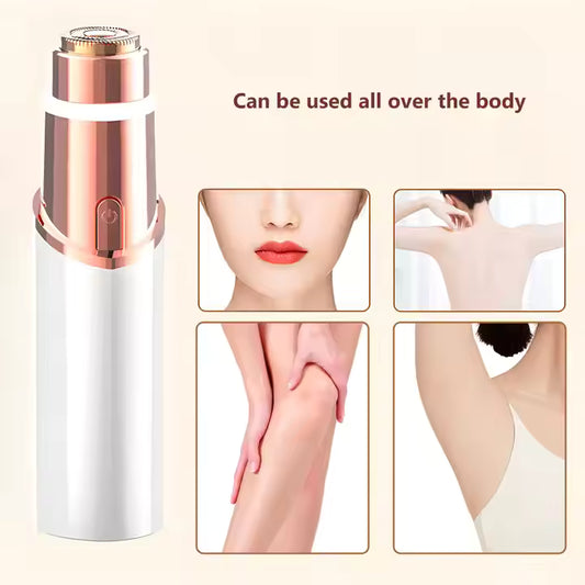 2-in-1 Facial Hair Remover & Eyebrow Trimmer