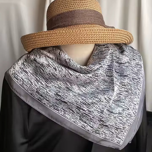 Designer Silk-Look Scarves (Unisex)