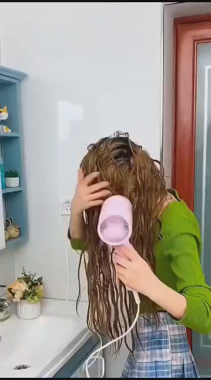 Hair Dryer Hooded Diffuser Cap for Curly, Speeds Up Drying